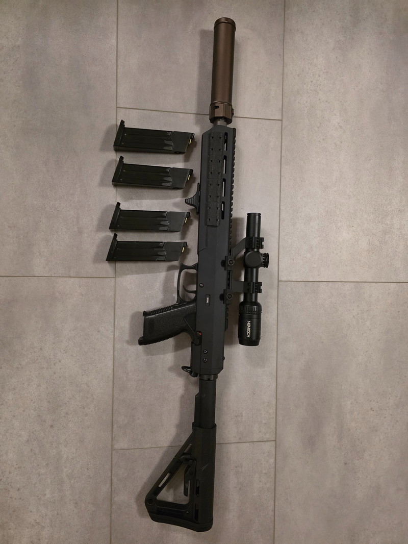 Image 1 for Novritsch SSX303 met scope en 4 mags