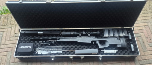 Image pour Complete Novritsch SSG96 Sniper Kit met DE Legal (F-Mark) + Korte Loop Set, Scope Cam Lite & M170 Veer!