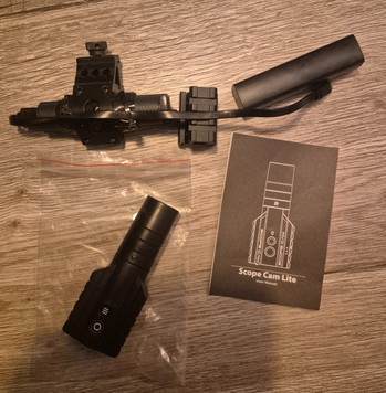 Bild 5 für Complete Novritsch SSG96 Sniper Kit met DE Legal (F-Mark) + Korte Loop Set, Scope Cam Lite & M170 Veer!