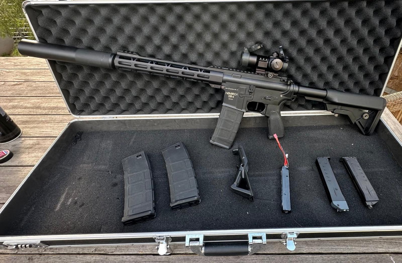 Afbeelding 1 van Novritsch SSR4 Mk1 AEG Airsoft Gewehr  Neuwertig