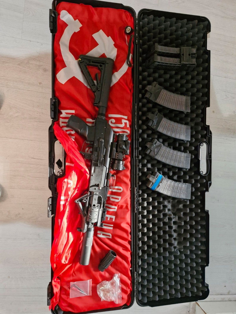 Bild 1 für G&G RK74 CQB  +  Glock Umarex Gen3 GBB  + Shotgun 3Round burst