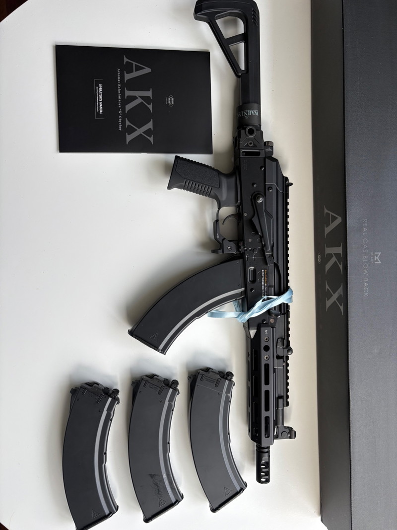 Image 1 for Tokyo Marui AKX inclusief 4 magazijnen.