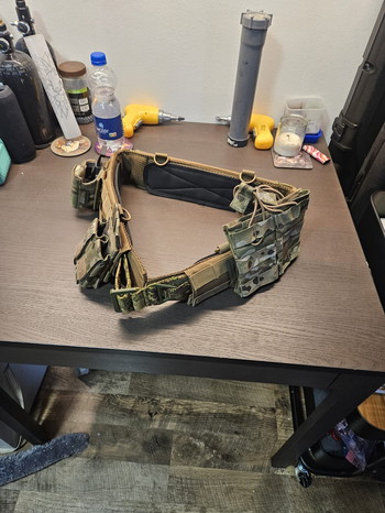 Imagen 2 de warrior assault systems plate carrier multicam en battlebelt tan