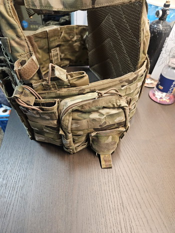 Imagen 4 de warrior assault systems plate carrier multicam en battlebelt tan
