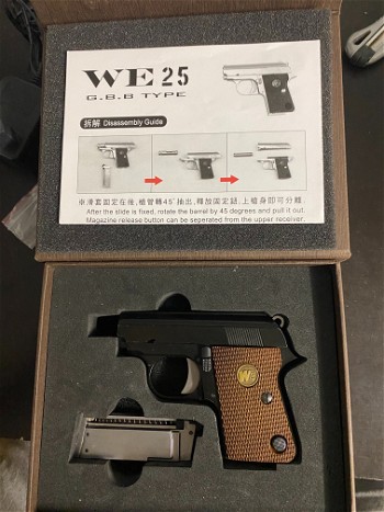 Afbeelding 2 van WE25 (small) GBB pistol