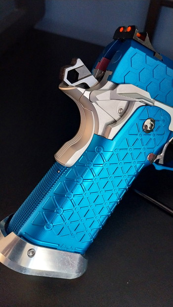 Afbeelding 3 van Full Custom Hi-Capa 4.3 AM | GSB | EDGE | Blauw/Zilver