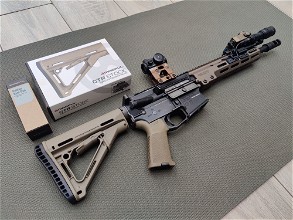 Image pour Magpul CTR Stock FDE + Enhanced Buttpad