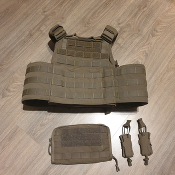 Image 2 for Warrior Assault Systems DCS Plate Carrier Ranger Green