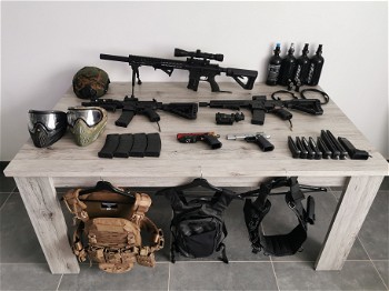 Image 3 for Gehele airsoft hpa collectie
