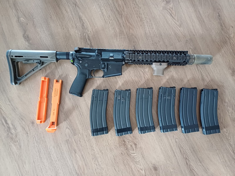 Afbeelding 1 van TOKYO MARUI MWS MK18 GBBR | INCL. 8 MAGAZIJNEN | INTERNE UPGRADES | HEAVY RECOIL SETUP