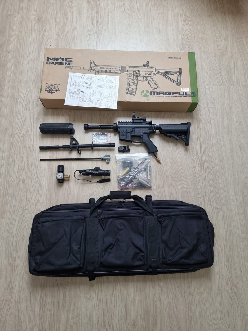 Image 1 for Magpul pts moe carbine met wolverine inferno gen2 premium en gorilla triggerboard