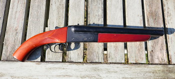 Afbeelding 2 van Dragunov real wood spring, farsan double barrel aps conversion, vorsk titan 7