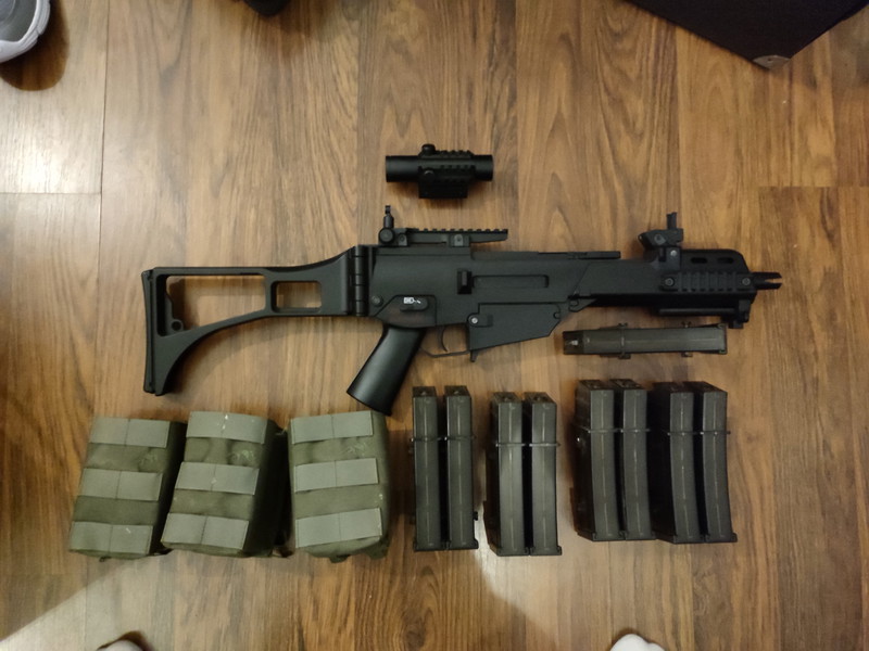 Image 1 for Cyma G36c met mags en pouches