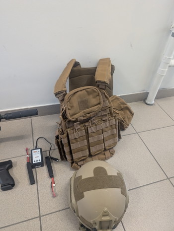 Image 3 for airsoft set met DMR daniel defense mk18 sa-p26 bluetooth