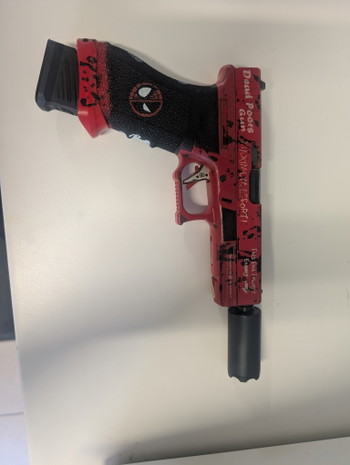Image 5 for airsoft set met DMR daniel defense mk18 sa-p26 bluetooth