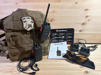 Afbeelding 4 van Lancer Tactical M4 EVO ETU+Mosfet AEG Keymod System mit umfangreichem Zubehör