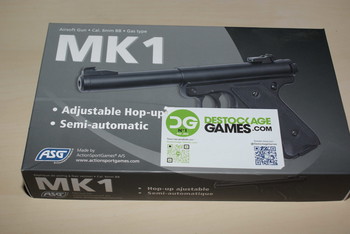 Image 3 pour Pistolet Ruger MK1 KJW ASG Gaz (KJ Works) - Noir with hopup