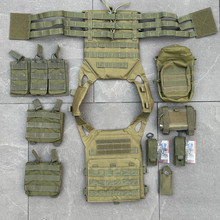 Image pour Plate Carrier en diversen Pouches kleur Olive Drab (OD)