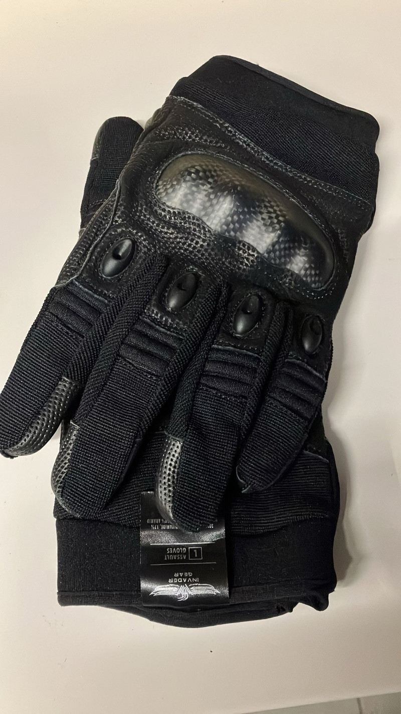 Image 1 for Assault Gloves | Black | Invader Gear | Nieuw | Ongebruikt | Maat L