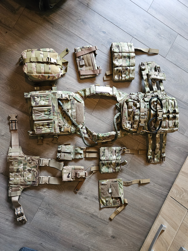 Image 1 for Warrior assault system met en hoop pouches