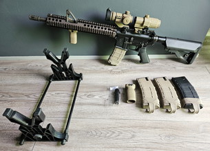 Image for GHK M4A1 RIS II FSP + 4 mags + scopes + NPAS