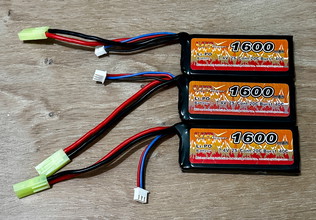 Bild für VB POWER Lipo 7.4V 1600mAh 20C Mini battery