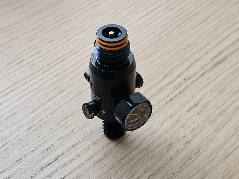 Bild 1 für PowAir HPA tank Micromax regulator (200 or 300 bar)