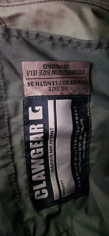 Image 5 pour Clawgear Raider Mk.IV 33/34 Broek Flecktarn