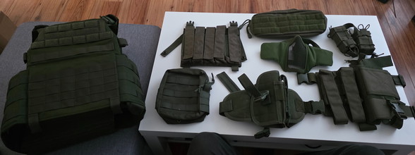 Imagen para Gear set OD Green inclusief Warrior Assault Systems Plate Carrier