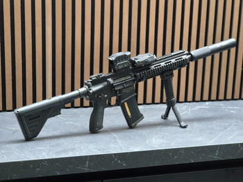 Image 5 for Umarex HK416 A5 | AEG | Mosfet | Foregrip foldable bipod | PEQ Box