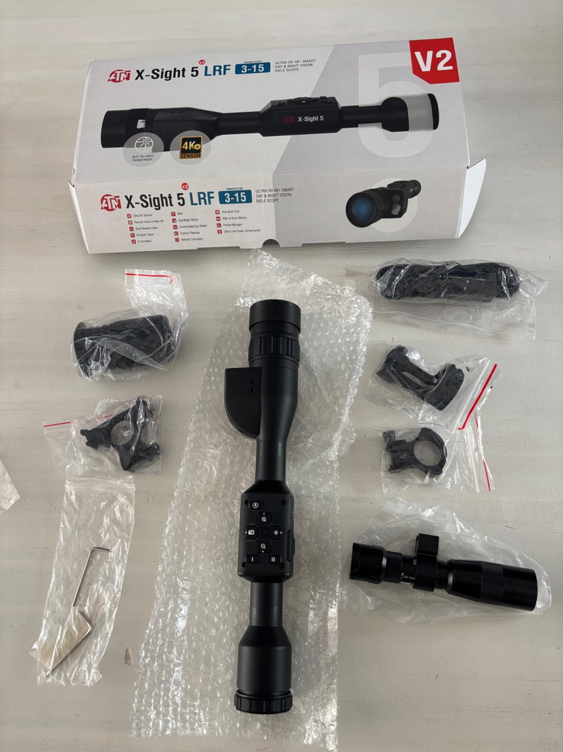 Image 1 for ATN X-sight 5 LRF 3-15x scope