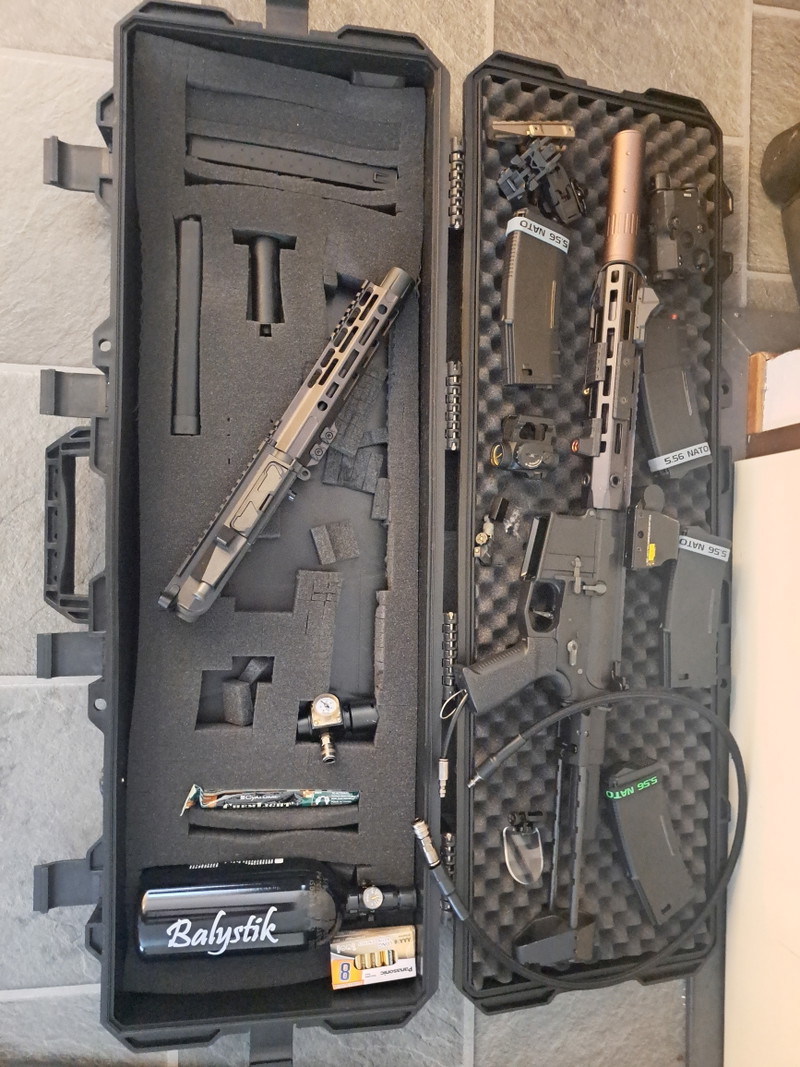 Image 1 for HPA AR15 met 2 uppers