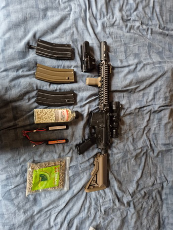 Image 2 pour Tm mk18 aeg + we glock 17