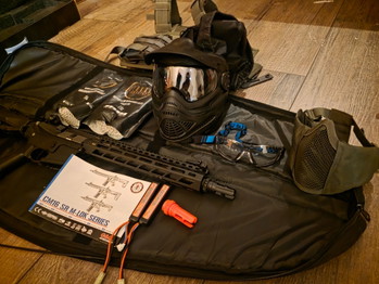 Bild 2 für G&G CM16 SR M-LOK complete airsoft starterset