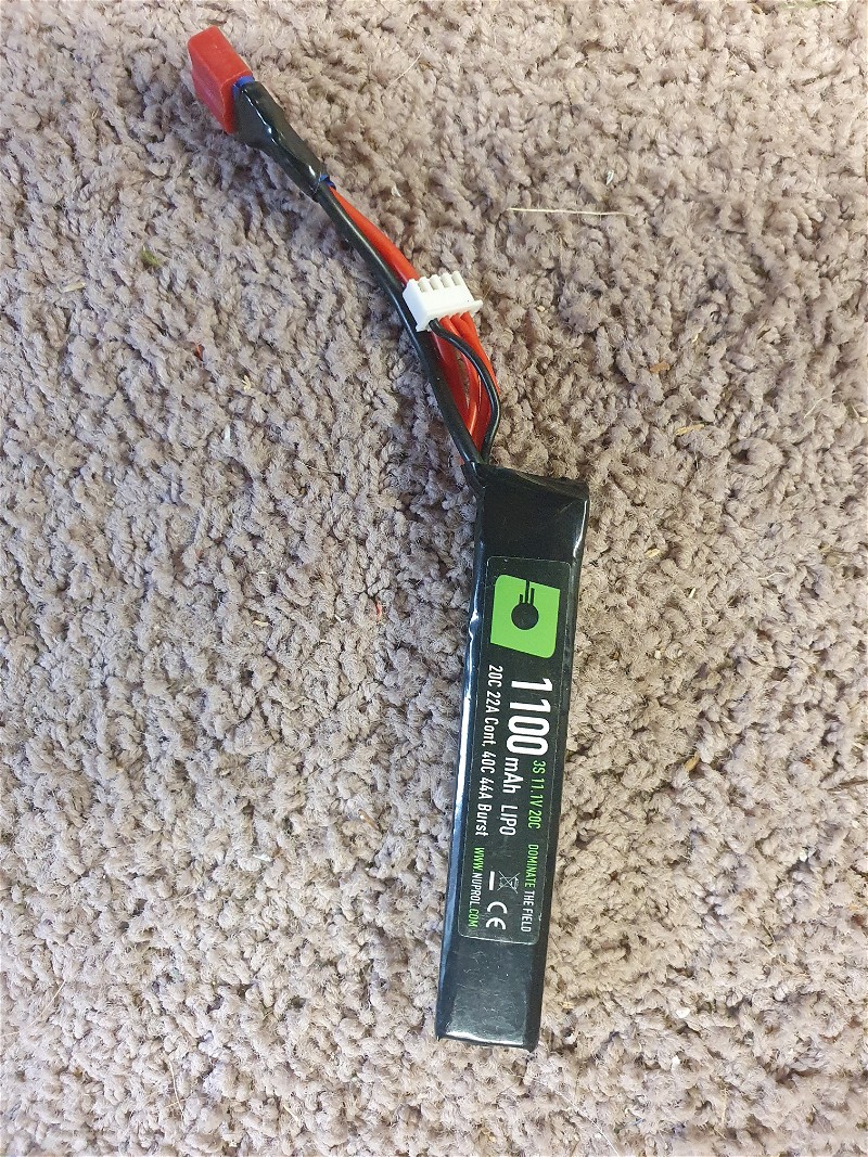 Image 1 for Nuprol 11.1 lipo 1100 mah deans
