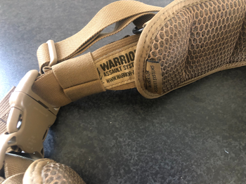 Afbeelding 4 van Warrior Assault systems battle belt met verschillend pouches.