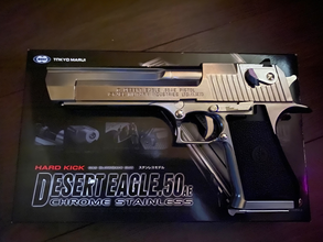 Image for Tokyo Marui Desert Eagle .50AE Hard Kick Airsoft GBB Pistol (Color: Chrome)