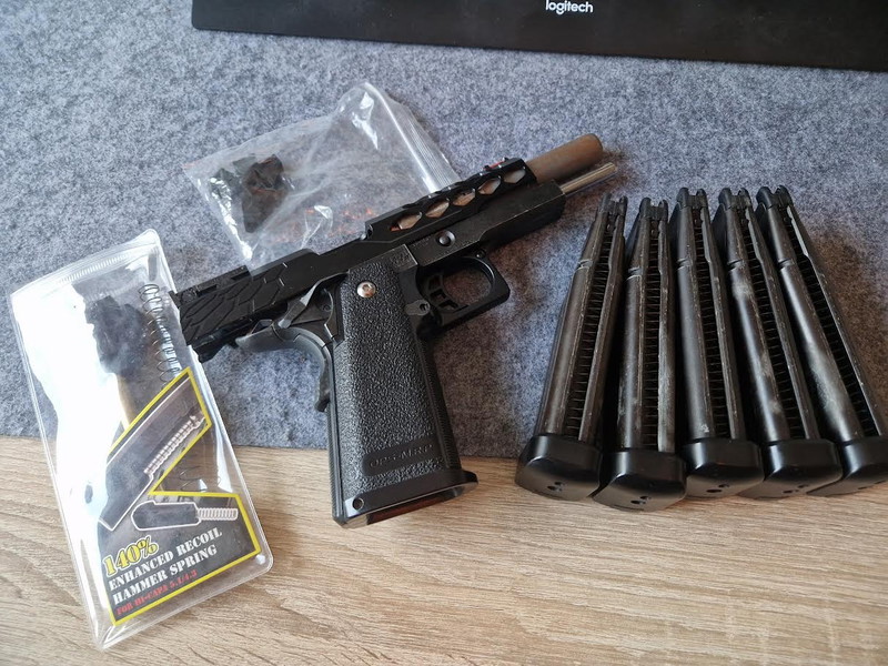 Image 1 pour TM Hi-Capa 5.1 | 5 Mags | Nine Ball Upgrade | Maple Leaf Hop-Up | Edge Slide