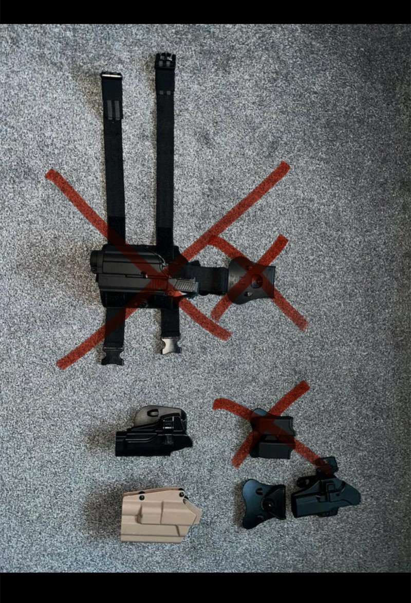 Imagen 1 de Glock 17/19 Holsters, pouches en kleding sets!