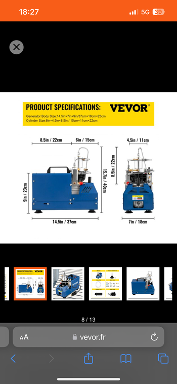Image 5 pour Compresseurs hpa