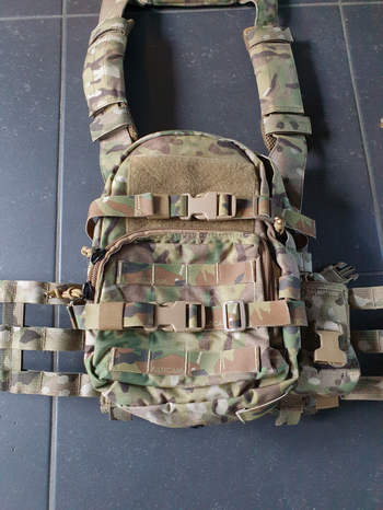 Image 2 for Warrior Assault Systems Recon Plate Carrier + Pathfinder Chestrig Multicam