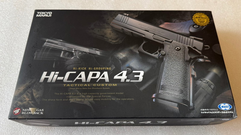 Zdjęcie 1 – ZGAN Tokyo Marui Hi-Capa 4.3 GBB Pistool