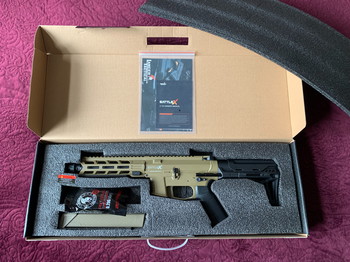 Image 2 pour TE KOOP Lancer Tactical Battle X PDW 1,0J | Gen2 | AEG | LT-35| Tan