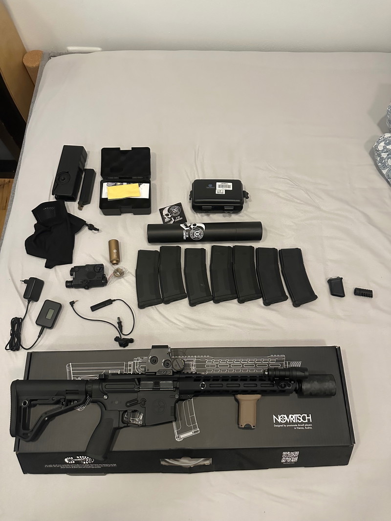 Image 1 for Novritsch ssr4 mk2 with extensive accessories