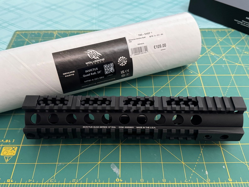 Afbeelding 1 van Wolverine 10 inch quad rail