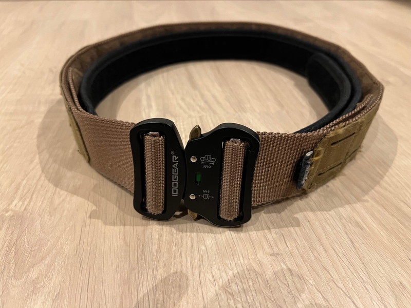 Afbeelding 1 van Idogear tactical belt - tan