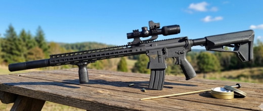 Afbeelding van AR15 M4 GBB MK18  Gun in TTi Style John Wick JW2 Gun Full Metall mit LPVO Optic
