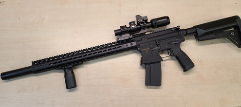 Image pour Custom tuning AR15 M4 GBB MK18  Gun in TTi Style John Wick JW2 Gun Full Metall mit LPVO Optic