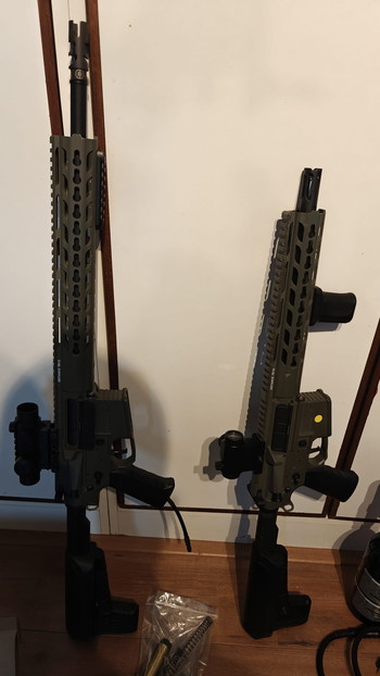 Image 4 for Unieke Krytac Trident Mk2 set met 2 lowers zowel AEG als HPA en 3 uppers