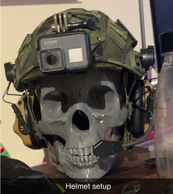 Image 3 for 3D Printed Skull for Helmet